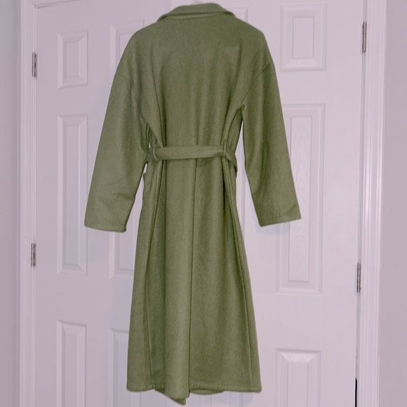 Chartreuse Green Coat - Picture 3 of 5